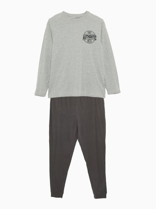 Long 2-piece pajama set - Kiabi