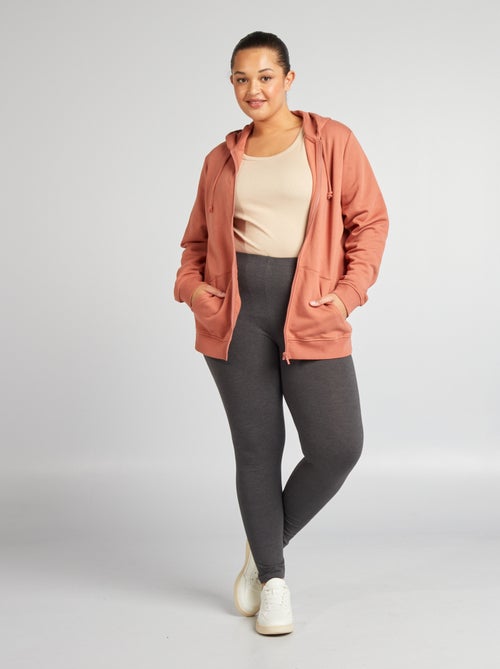 Long cotton leggings - Kiabi