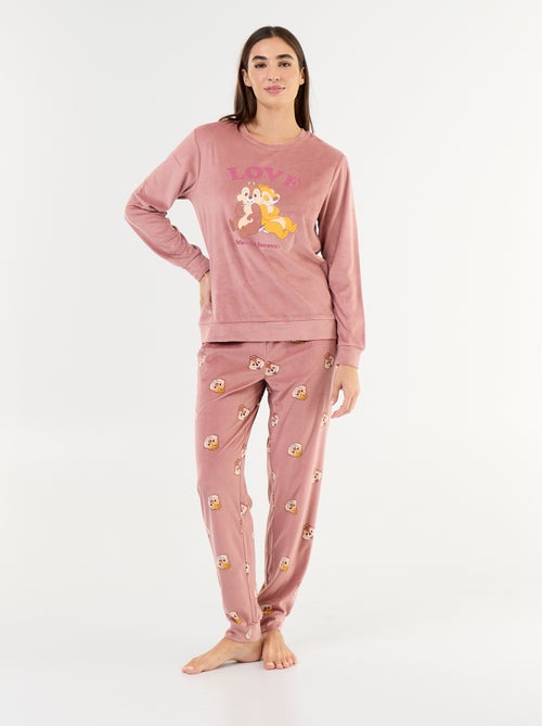 Long 'Disney' Print Pyjamas - 2-Piece Set - Kiabi