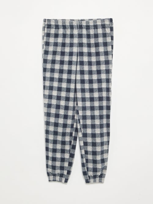 Long fleece pajama set - 2 pieces - Kiabi