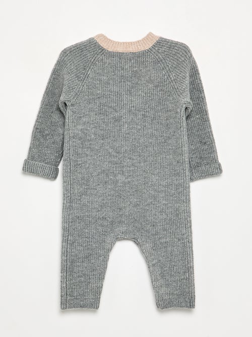 Long knit jumpsuit - Kiabi