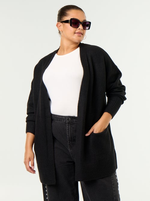 Long Open Cardigan - Kiabi Long Open Cardigan - Kiabi