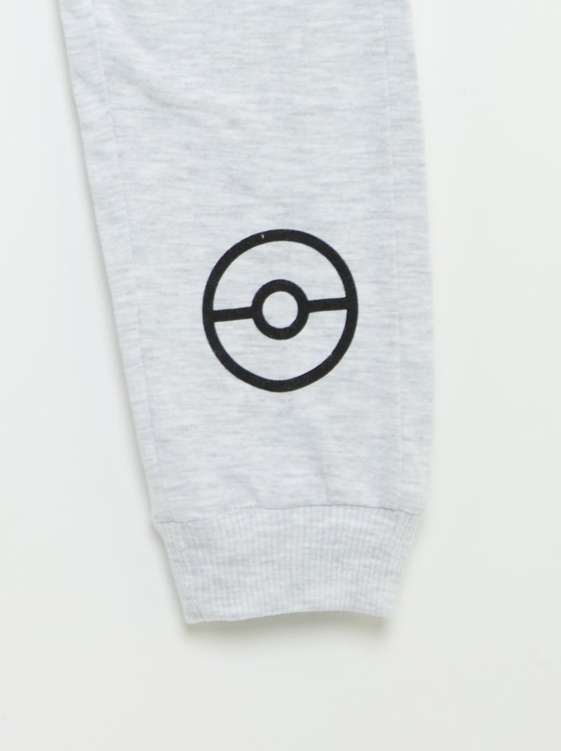 Long 'Pikachu' 'Pokémon' Pajama Set - 2 Pieces Black - Kiabi