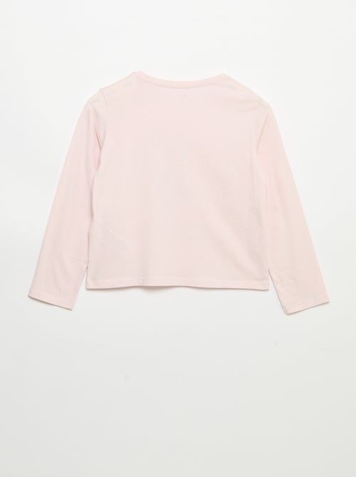 Long-sleeve printed T-shirt - Kiabi