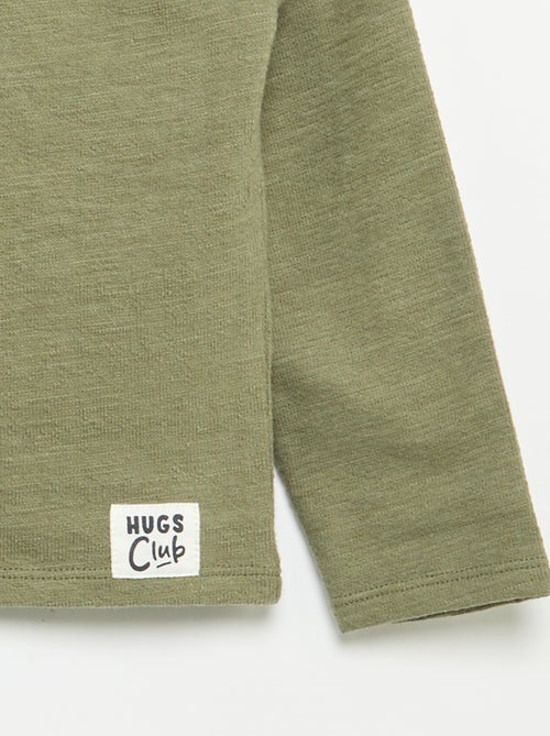 Long-sleeved Baby Terry T-shirt - Kiabi