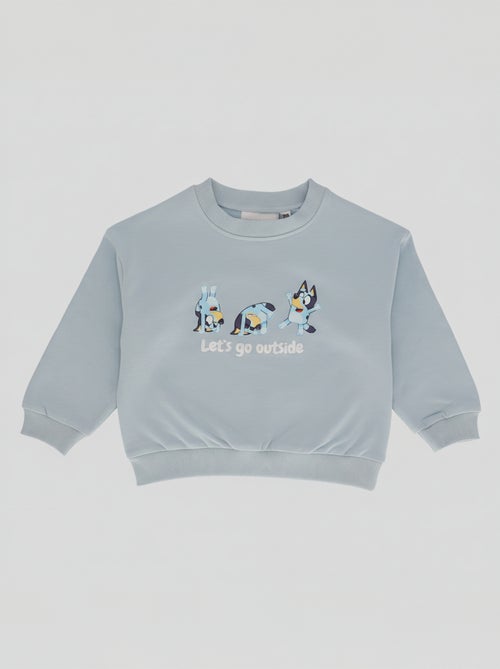 Long-sleeved 'Bluey' Sweatshirt - Kiabi