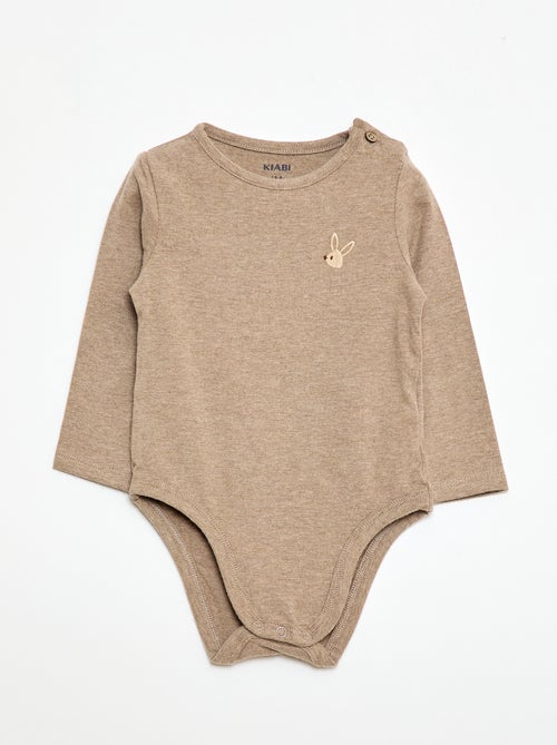 Long-sleeved bodysuit - unisex - Kiabi