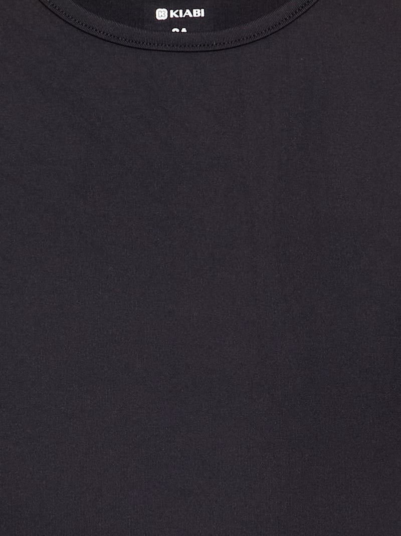 Long-sleeved bodysuit Black - Kiabi