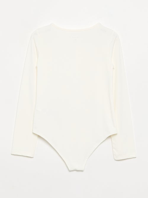 Long-sleeved bodysuit - Kiabi