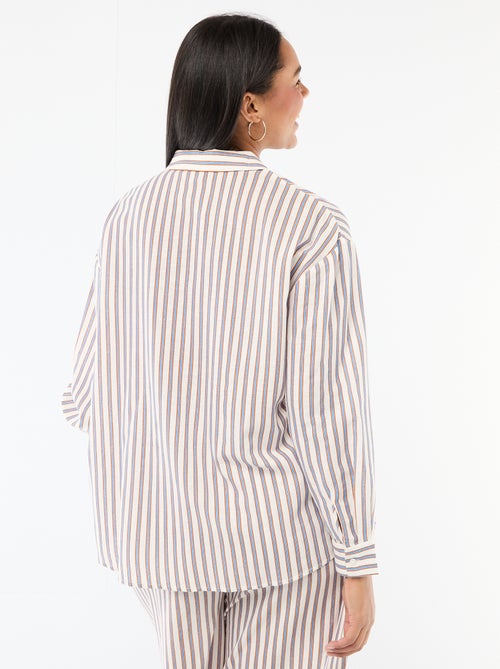 Long-Sleeved Flowy Blouse - Kiabi
