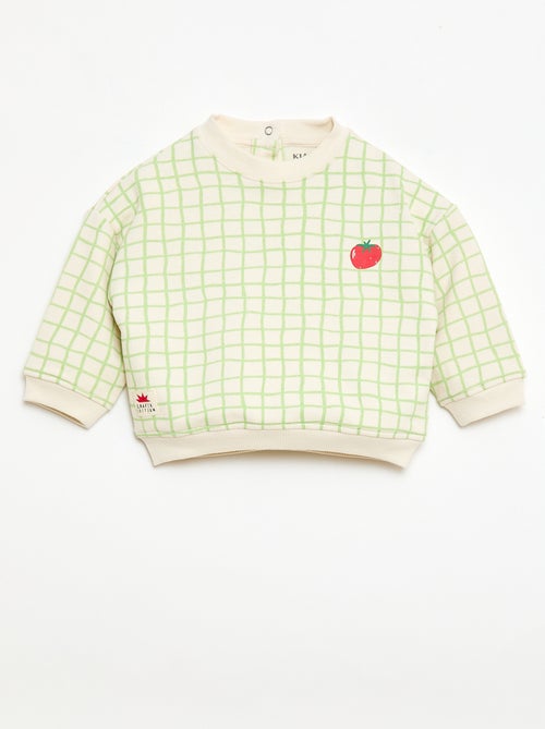Long-sleeved 'Grafik Edition' Sweatshirt - Kiabi