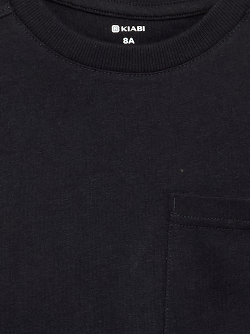 Long-sleeved jersey t-shirt - Kiabi