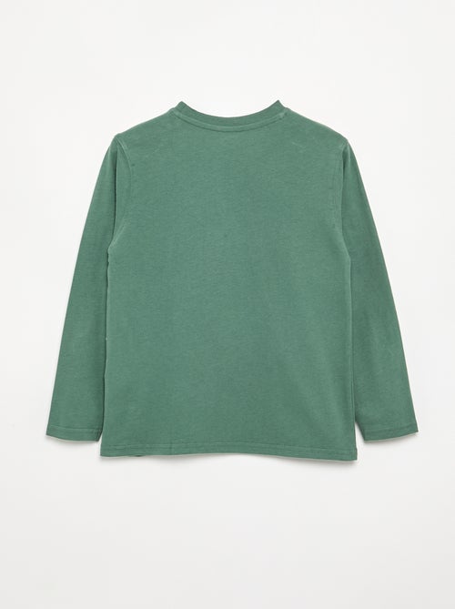 Long-sleeved Jersey T-shirt - Kiabi