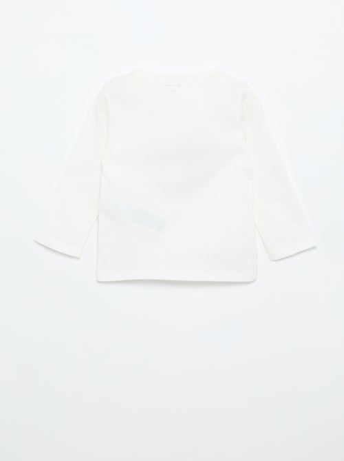 Long-sleeved jersey T-shirt - Kiabi
