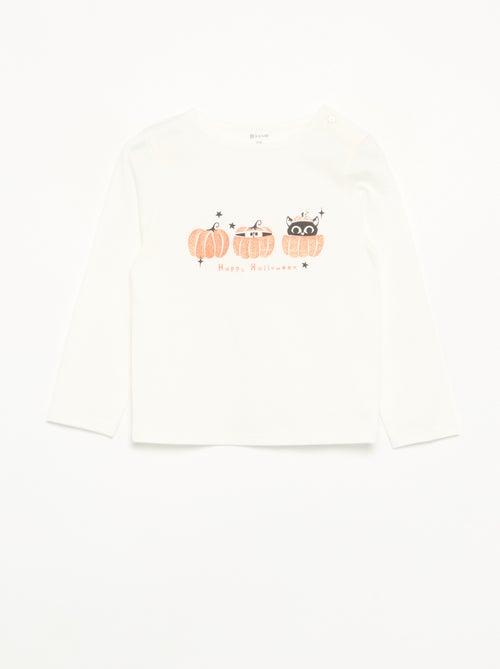 Long-sleeved jersey T-shirt - Kiabi