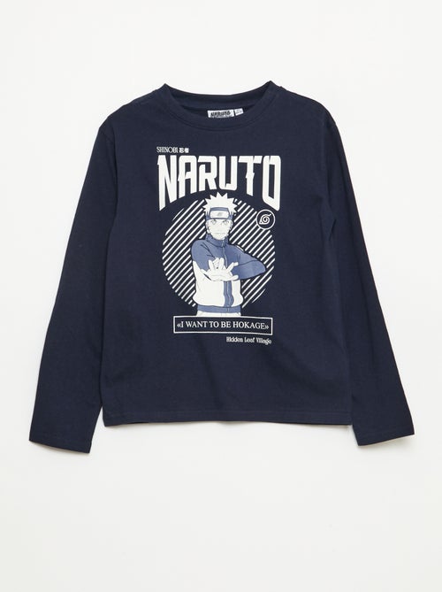 Long-sleeved 'Naruto' T-shirt - Kiabi