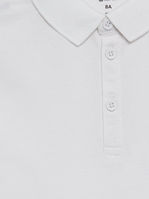 Long-sleeved polo shirt - Kiabi Long-sleeved polo shirt - Kiabi