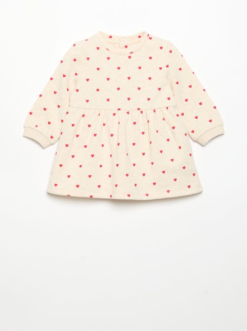 Long-sleeved printed dress - Kiabi Long-sleeved printed dress - Kiabi
