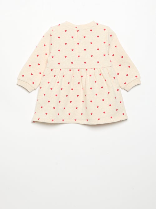 Long-sleeved printed dress - Kiabi Long-sleeved printed dress - Kiabi