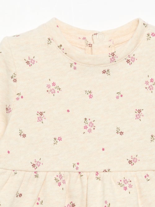 Long-sleeved printed dress - Kiabi Long-sleeved printed dress - Kiabi