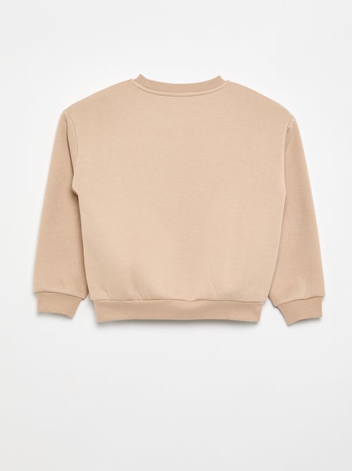Long-sleeved printed sweatshirt - Kiabi