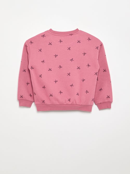 Long-sleeved printed sweatshirt - Kiabi