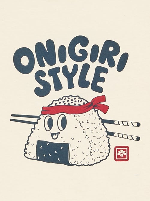 Long-sleeved printed T-shirt - Kiabi