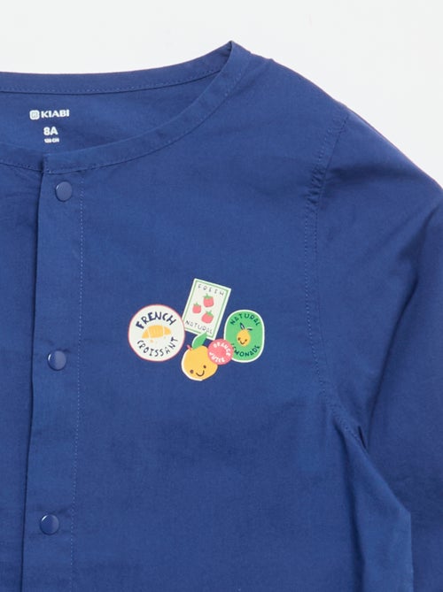 Long-sleeved school apron - Kiabi