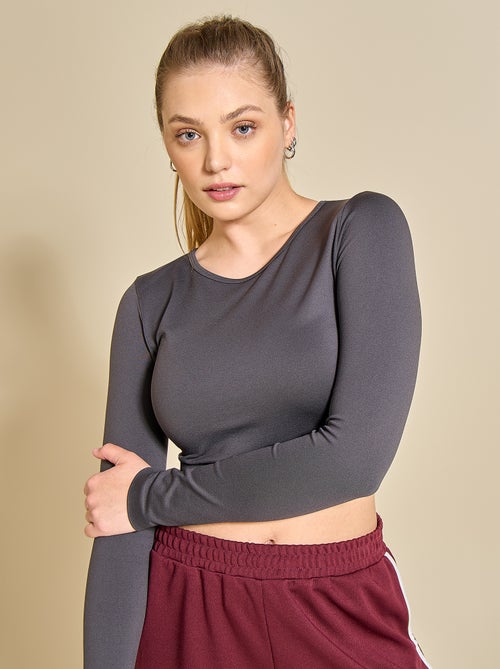 Long-sleeved sports t-shirt - (ekstract) - Kiabi
