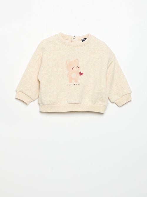 Long-sleeved sweatshirt - Kiabi