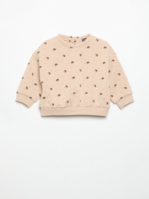 Long-sleeved sweatshirt - Kiabi