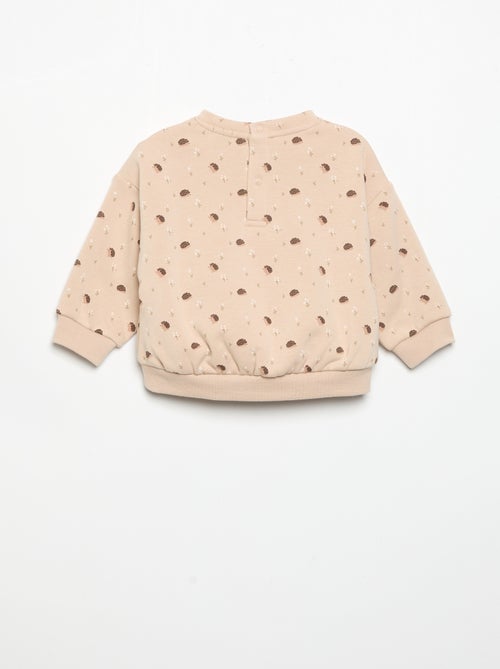 Long-sleeved sweatshirt - Kiabi