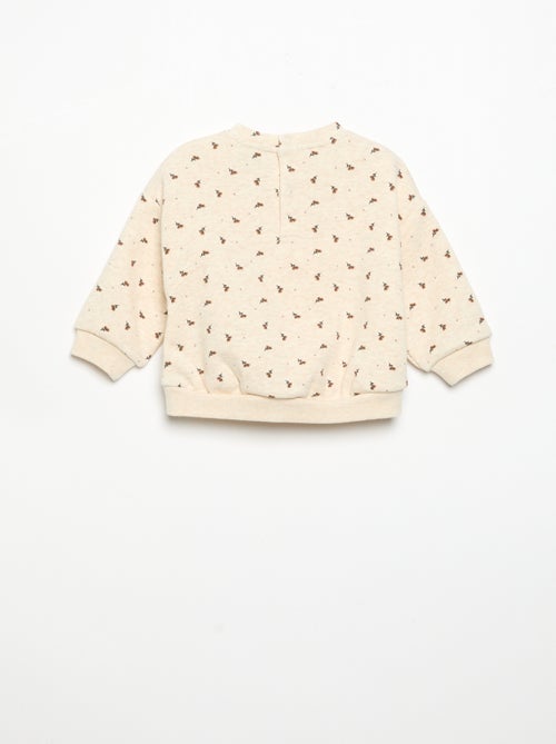 Long-sleeved sweatshirt - Kiabi