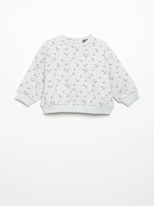Long-sleeved sweatshirt - Kiabi