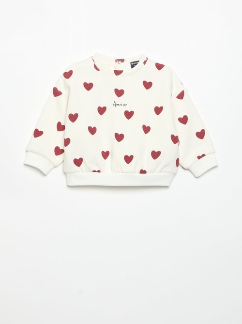Long-sleeved sweatshirt - Kiabi