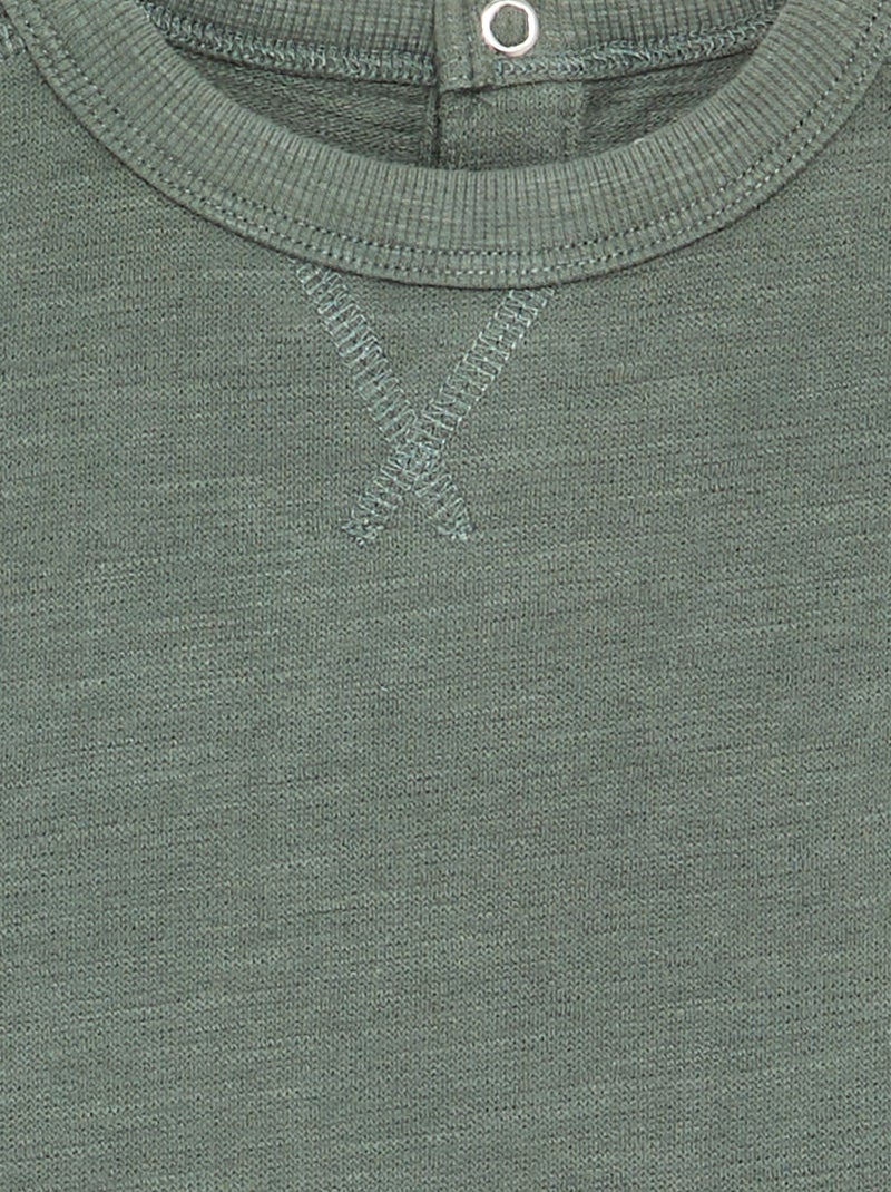 Long-sleeved T-shirt Green - Kiabi