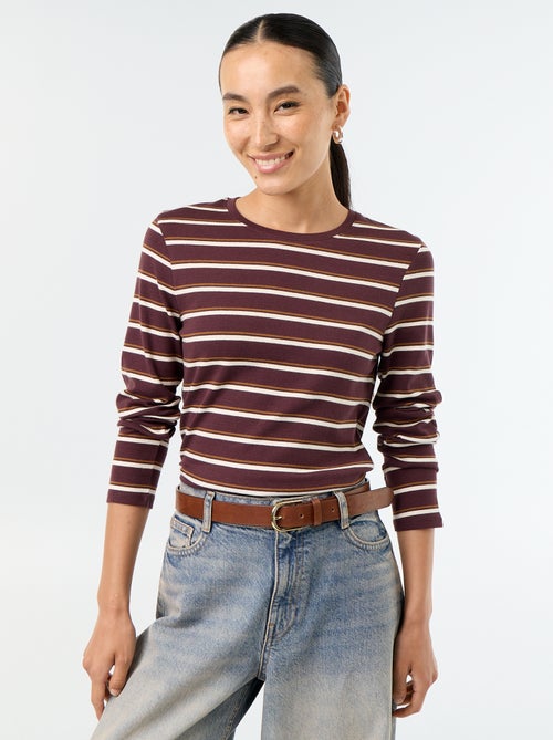 Long-sleeved T-shirt - Kiabi
