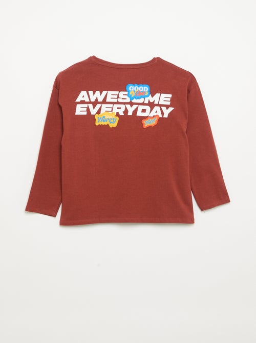 Long-sleeved T-shirt - Kiabi