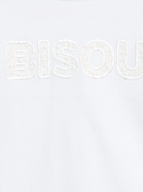 Long-sleeved T-shirt with sequins - Kiabi