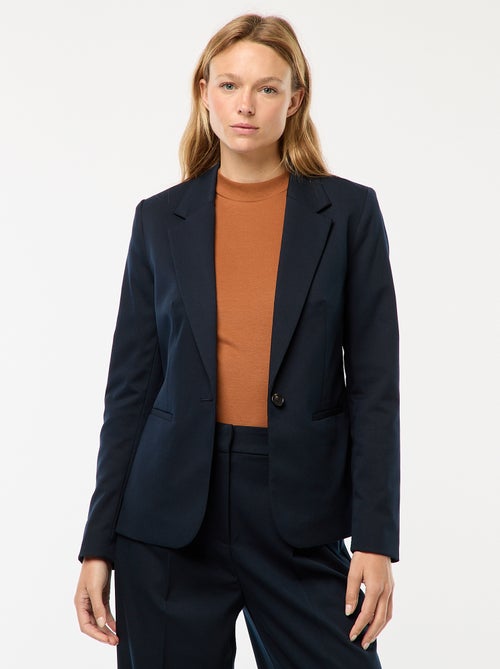Long-sleeved tailored jacket - Kiabi