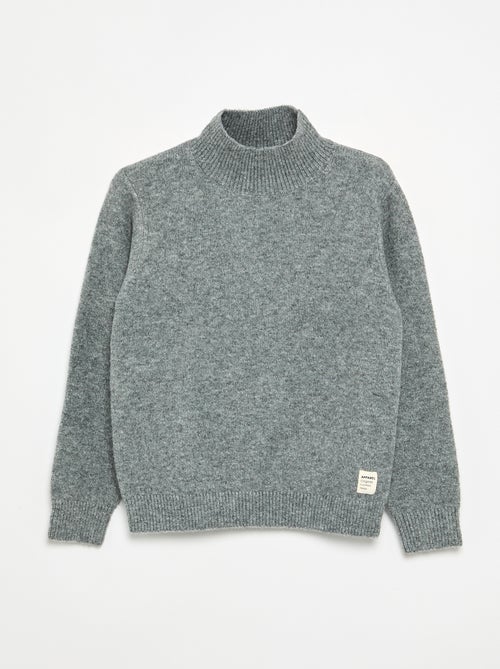 Long-sleeved turtleneck sweater - Kiabi