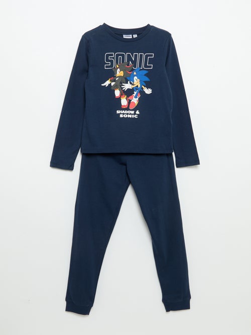 Long 'Sonic' Pyjama Set - 2 Pieces - Kiabi