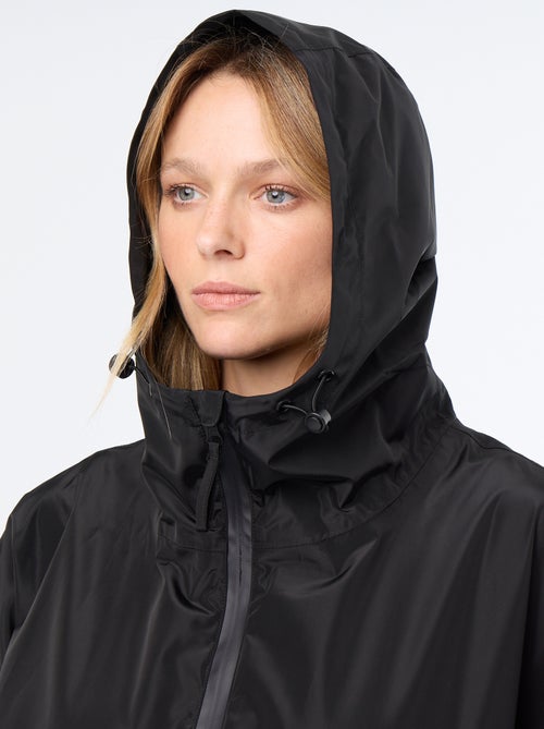 Long Water-Repellent Hooded Parka - Kiabi