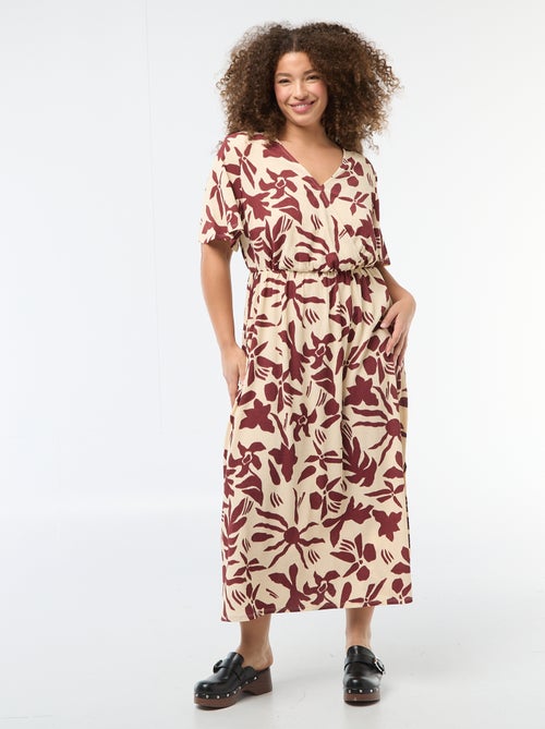 Long Wrap Dress - Kiabi