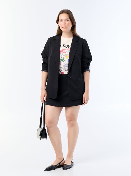 Longline Blazer - Kiabi Longline Blazer - Kiabi