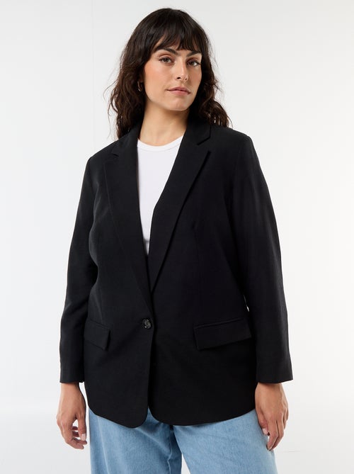 Longline Lightweight Blazer Jacket - Kiabi