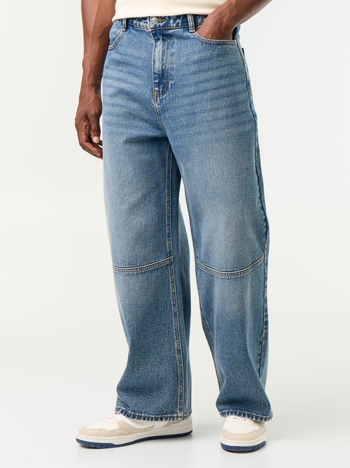 Loose fit 5-pocket jeans - Kiabi Loose fit 5-pocket jeans - Kiabi