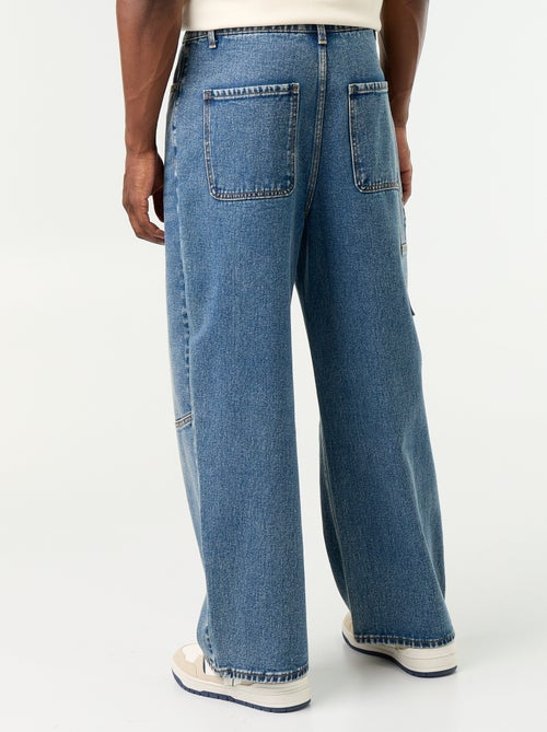 Loose fit 5-pocket jeans - Kiabi Loose fit 5-pocket jeans - Kiabi