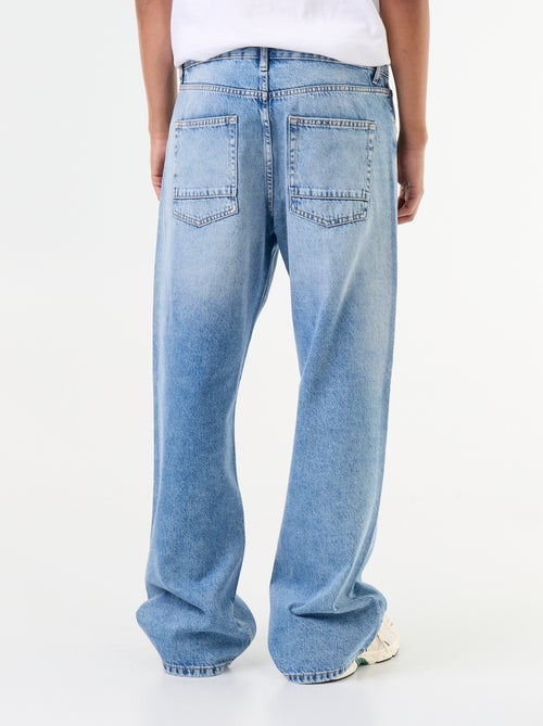 Loose Fit Denim-Jeans mit 5 Taschen - Kiabi