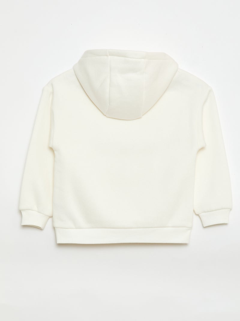 Loose-fit hoodie Beige - Kiabi